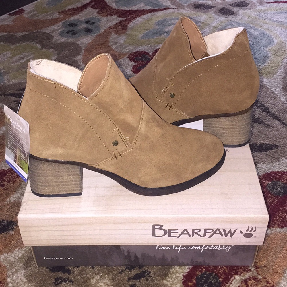 Bearpaw Heeled Booties